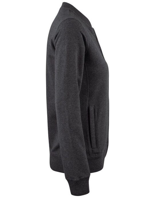 Clique CQ021007 Ladies Premium OC Cardigan - Anthracite Melange