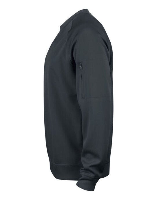 Clique CQ021010 Basic Active Roundneck - Black
