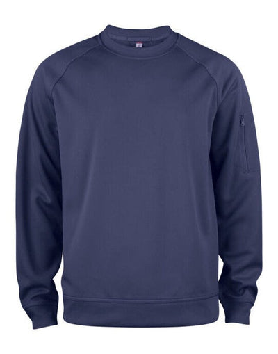 Clique CQ021010 Basic Active Roundneck - Dark Navy