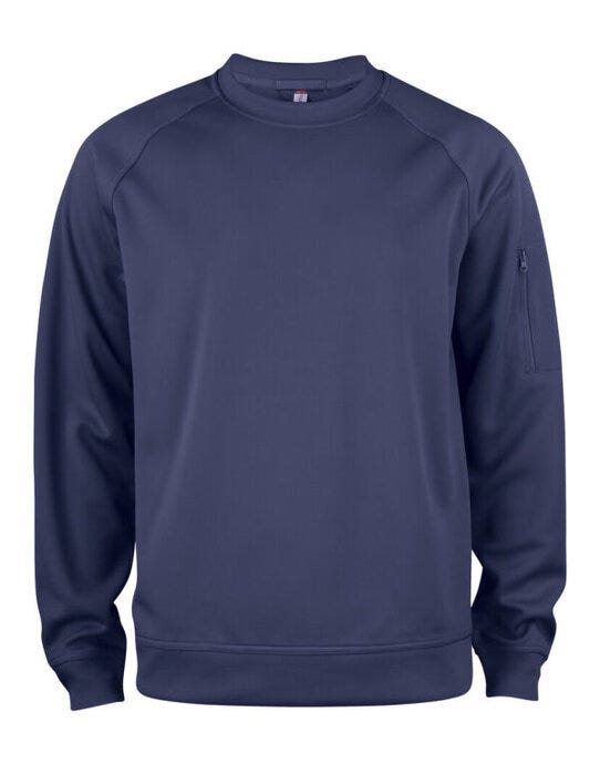 Clique CQ021010 Basic Active Roundneck - Dark Navy