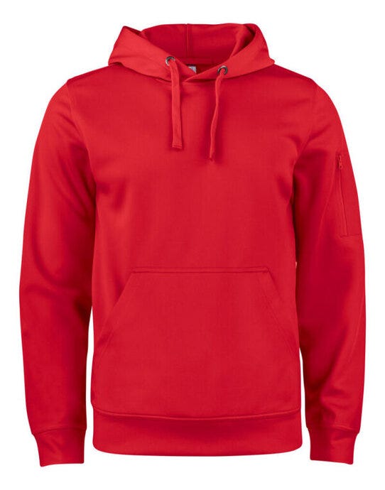 Clique CQ021011 Basic Active Hoody - Red