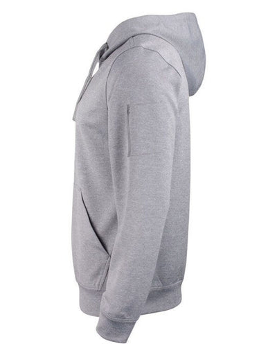 Clique CQ021011 Basic Active Hoody - Grey Melange