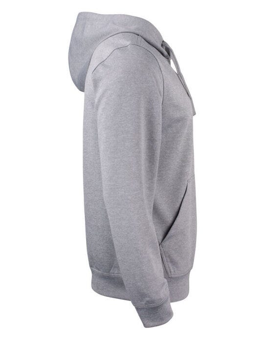 Clique CQ021011 Basic Active Hoody - Grey Melange