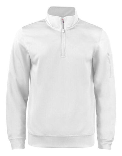 Clique CQ021013 Basic Active Half Zip - White