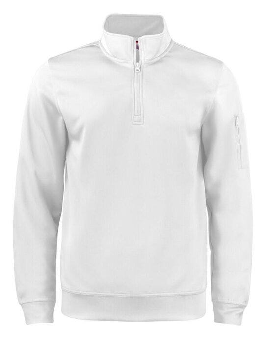 Clique CQ021013 Basic Active Half Zip - White