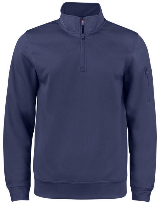 Clique CQ021013 Basic Active Half Zip - Dark Navy
