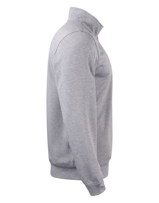 Clique CQ021013 Basic Active Half Zip - Grey Melange