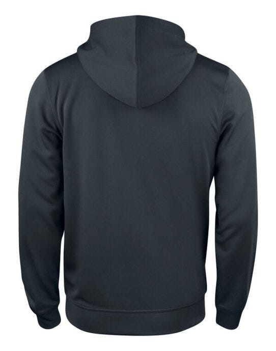 Clique CQ021014 Basic Active Full Zip Hoody - Black