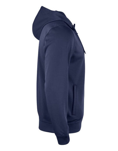 Clique CQ021014 Basic Active Full Zip Hoody - Dark Navy