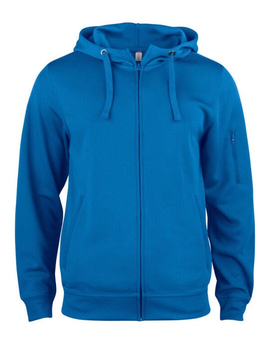 Clique CQ021014 Basic Active Full Zip Hoody - Royal Blue