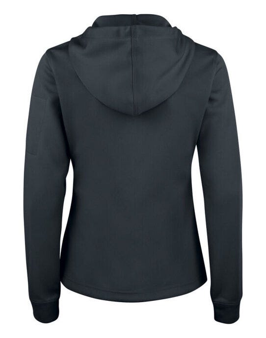 Clique CQ021015 Ladies Basic Active FZ Hoody - Black