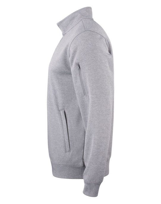 Clique CQ021016 Basic Active Cardigan - Grey Melange