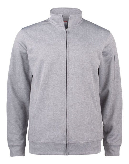 Clique CQ021016 Basic Active Cardigan - Grey Melange