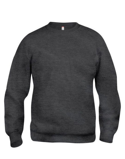Clique CQ021030 Basic Roundneck - Anthracite Melange
