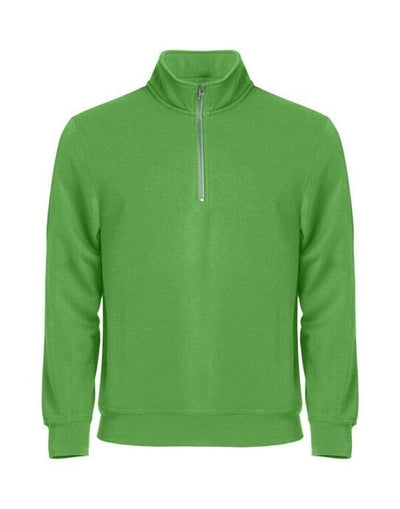 Clique CQ021033 Basic Half Zip - Apple Green