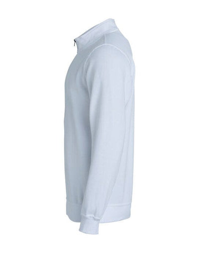 Clique CQ021033 Basic Half Zip - White