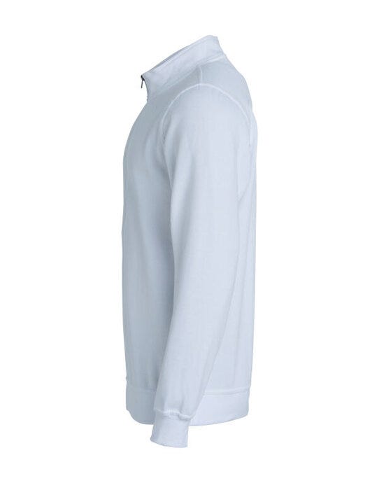 Clique CQ021033 Basic Half Zip - White