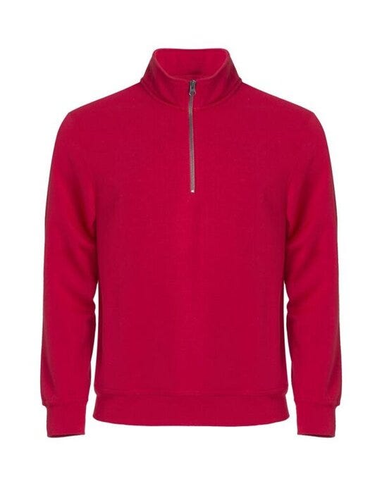 Clique CQ021033 Basic Half Zip - Red