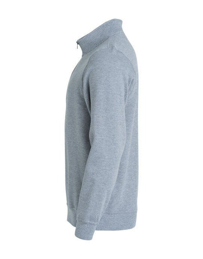 Clique CQ021033 Basic Half Zip - Grey Melange