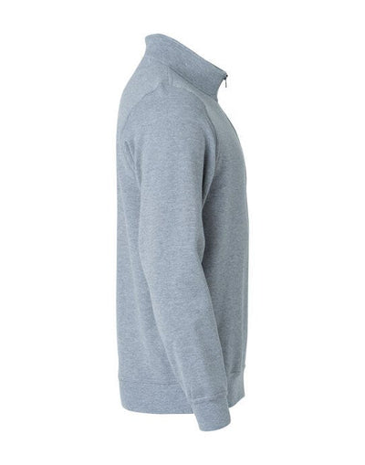 Clique CQ021033 Basic Half Zip - Grey Melange