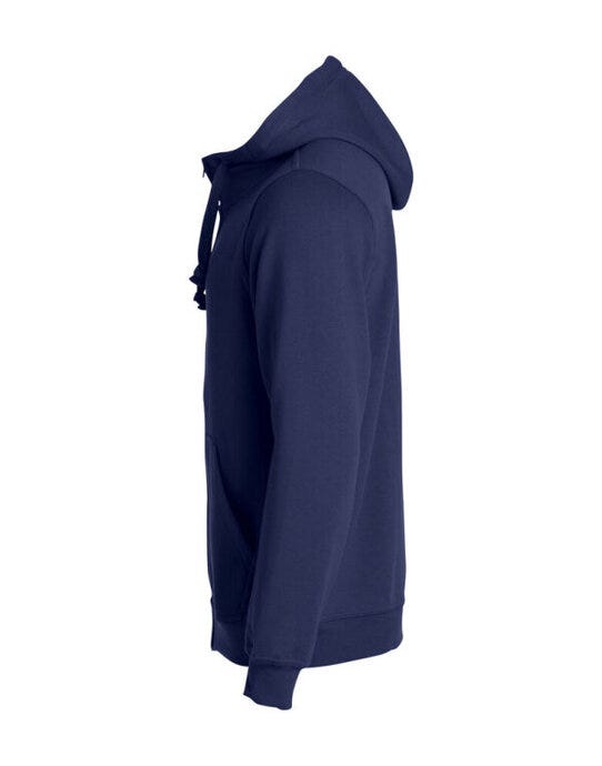 Clique CQ021034 Basic Hoody Full Zip Men's - Dark Navy