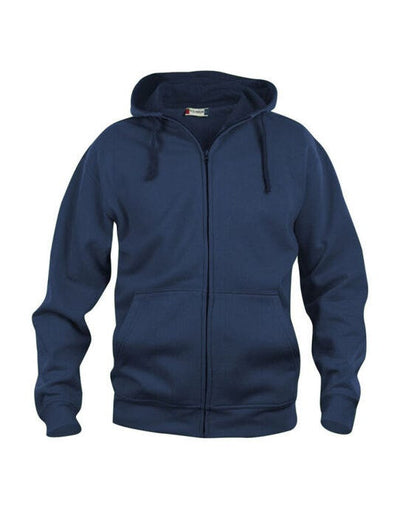 Clique CQ021034 Basic Hoody Full Zip Men's - Dark Navy