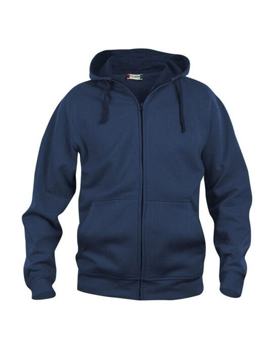 Clique CQ021034 Basic Hoody Full Zip Men's - Dark Navy