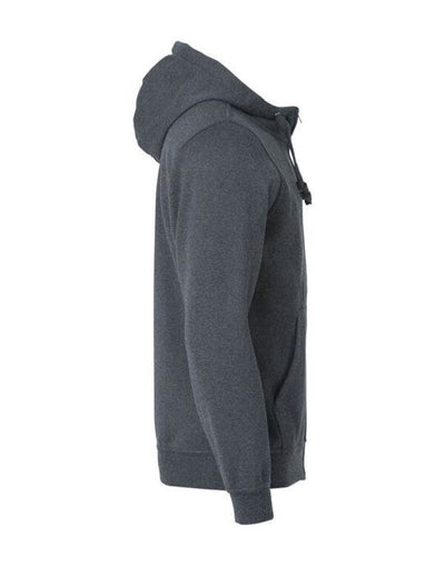 Clique CQ021034 Basic Hoody Full Zip Men's - Anthracite Melange