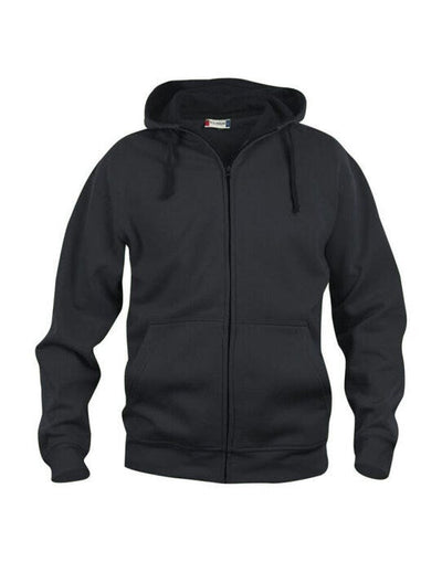 Clique CQ021034 Basic Hoody Full Zip Men's - Black