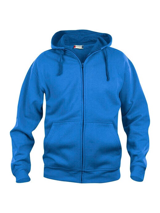 Clique CQ021034 Basic Hoody Full Zip Men's - Royal Blue