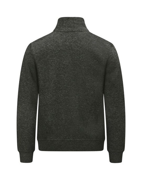 Clique CQ021038 Basic Cardigan - Anthracite Melange