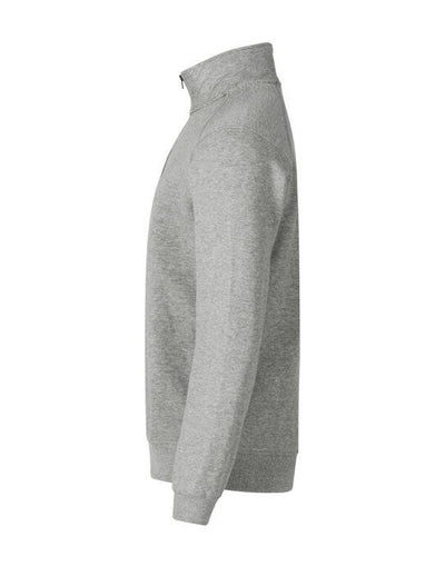 Clique CQ021043 Classic Half Zip - Grey Melange