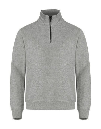 Clique CQ021043 Classic Half Zip - Grey Melange