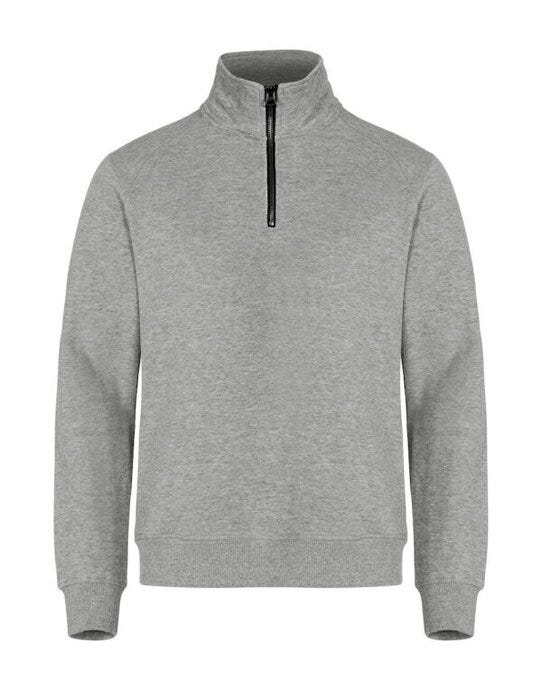 Clique CQ021043 Classic Half Zip - Grey Melange