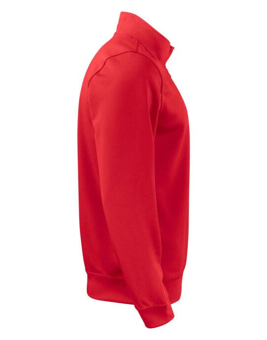 Clique CQ021072 Basic Active Half Zip Junior - Red