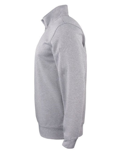 Clique CQ021072 Basic Active Half Zip Junior - Grey Melange