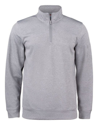Clique CQ021072 Basic Active Half Zip Junior - Grey Melange