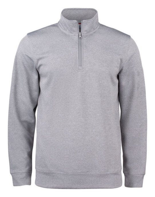 Clique CQ021072 Basic Active Half Zip Junior - Grey Melange