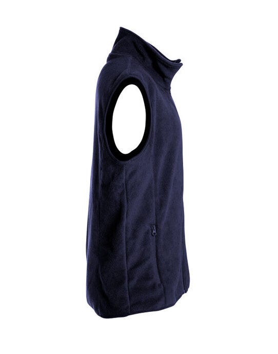 Clique CQ023902 Basic Polar Fleece Vest - Dark Navy