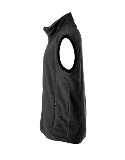 Clique CQ023902 Basic Polar Fleece Vest - Black