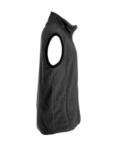 Clique CQ023902 Basic Polar Fleece Vest - Black