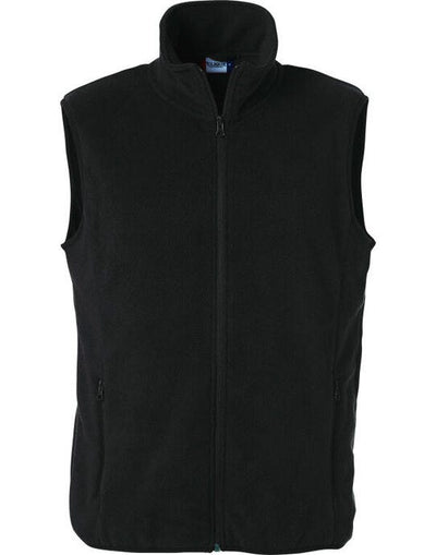 Clique CQ023902 Basic Polar Fleece Vest - Black