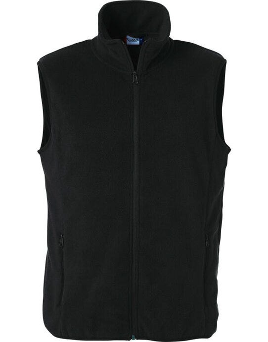 Clique CQ023902 Basic Polar Fleece Vest - Black