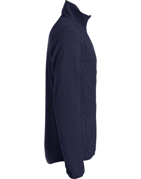 Clique CQ023914 Basic Micro Fleece Jacket - Dark Navy