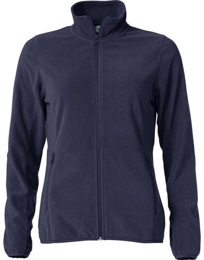 Clique CQ023915 Ladies Basic Micro Fleece Jacket - Dark Navy