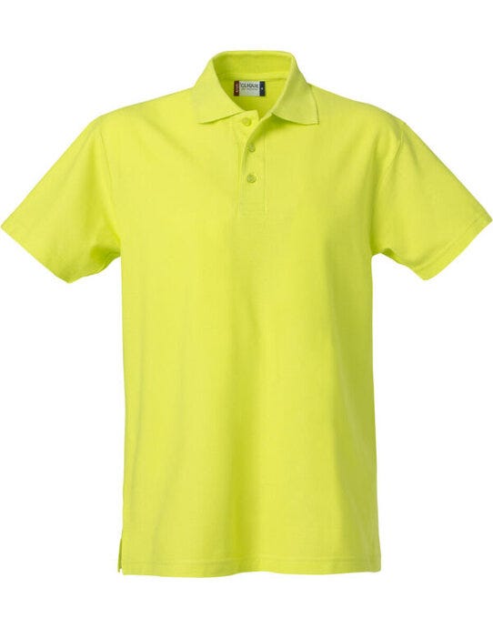 Clique CQ028230 Basic Polo - Visibility Green