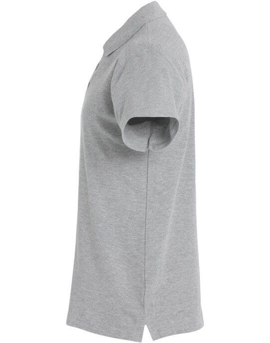 Clique CQ028230 Basic Polo - Grey Melange