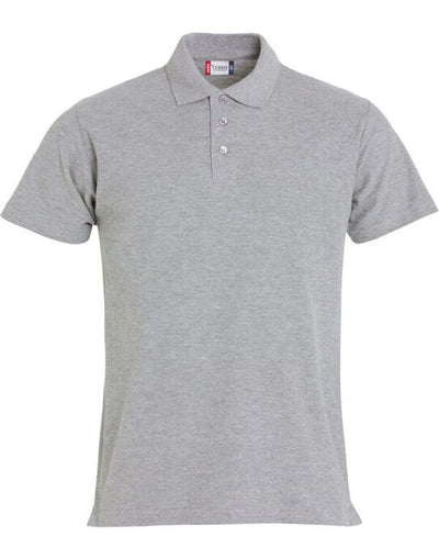 Clique CQ028230 Basic Polo - Grey Melange