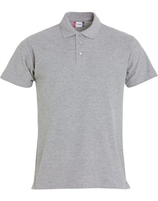 Clique CQ028230 Basic Polo - Grey Melange