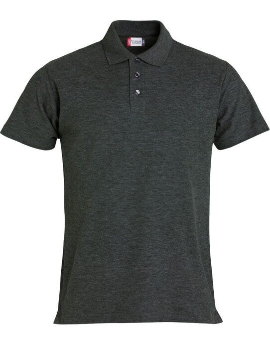 Clique CQ028230 Basic Polo - Anthracite Melange